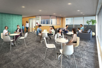 エルグランデ安城駅南　ラウンジ完成予想図