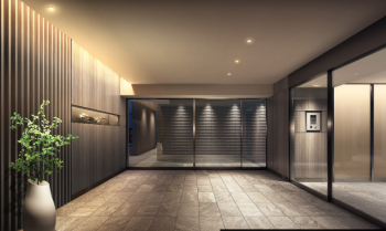 クリオ ラベルヴィ祐天寺　エントランスホール完成予想CG