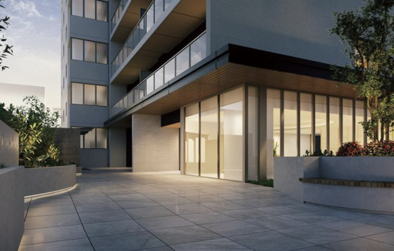 ファイル:グレーシア海老名さがみ野テラス エントエランスアプローチ完成予想図.png