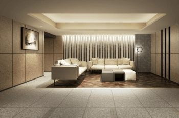 サンウッドウエリス品川御殿山　エントランスホール完成予想図