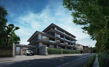 ザ・京都レジデンス御所東　外観完成予想CG