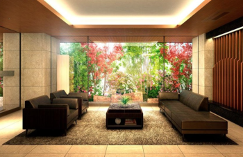 プラウド名東一社　ラウンジ完成予想図1