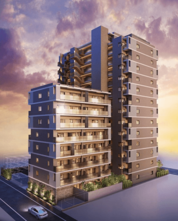 ランカ湘南台　外観完成予想図2