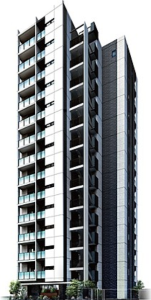 リビオレゾン新橋nex　外観完成予想CG