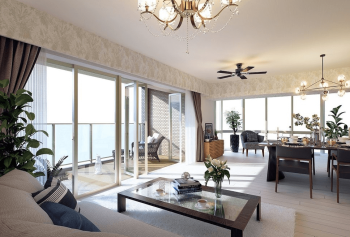 ヴェレーナシティ朝霞　オープンエアスペース完成予想図［BAosタイプ・無償セレクトプラン(申込期限有※一部有償オプション含む)］