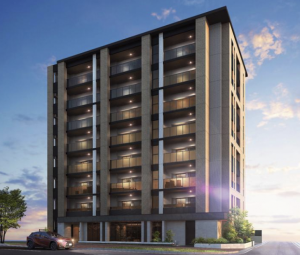 エイリックスタイル姪浜駅南IIレジデンシャル　外観完成予想図