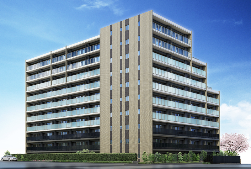 ファイル:プレシス淵野辺 桜レジデンス 外観完成予想図1.png