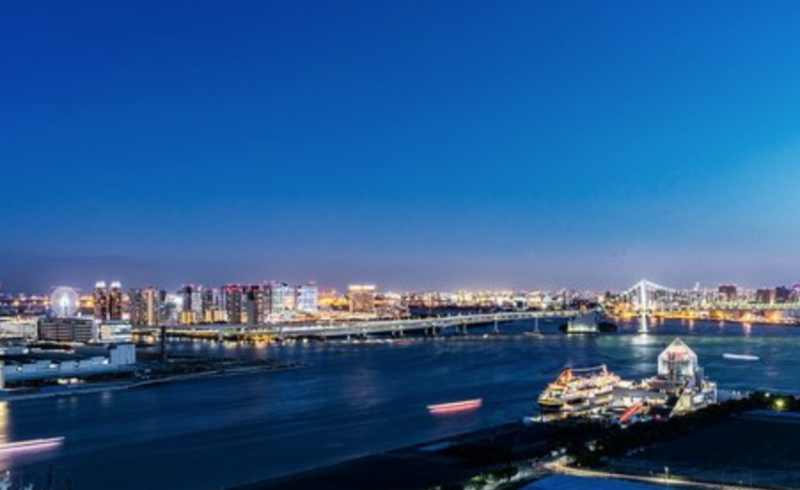 ファイル:ベイサイドタワー晴海 眺望（33階南西方向）.png