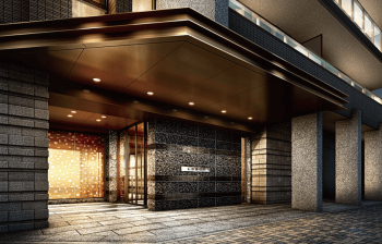 レーベン北大前 THE STILEA　エントエランスアプローチ完成予想図