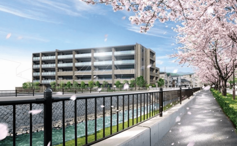 ファイル:ワコーレ芦屋呉川Floris 外観完成予想図.png