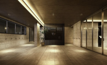 アルファステイツ平和町II　エントランスホール完成予想図