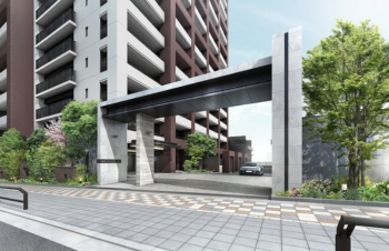 クリオ レジダンス赤池ザ・マークス　エントランスアプローチ完成予想図