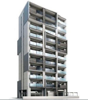 クレアホームズ franc北持田　外観完成予想図