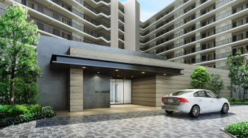 シエリア須磨鷹取 コーチエントランス完成予想CG