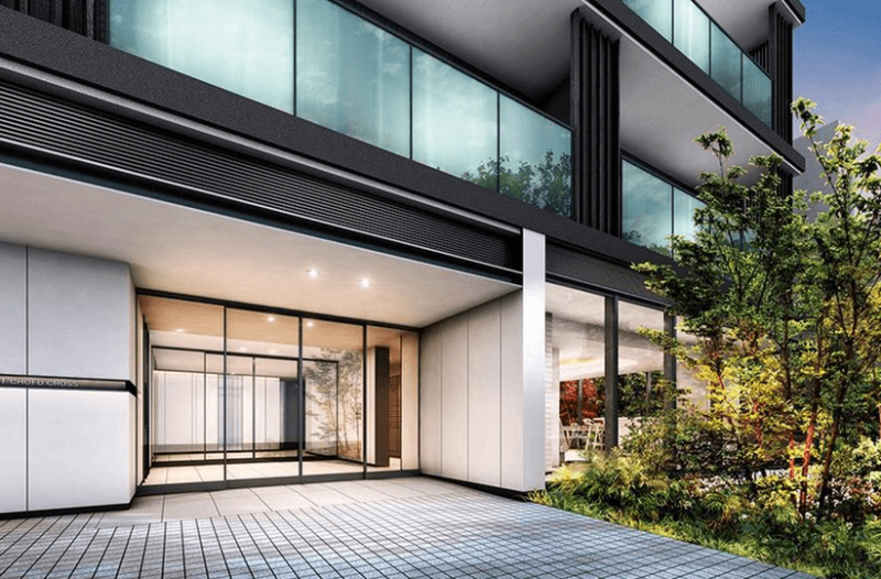 ファイル:プレミスト調布クロス エントランスアプローチ完成予想図.png