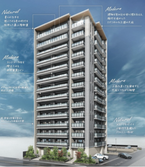 メイツ春日井　外観完成予想図