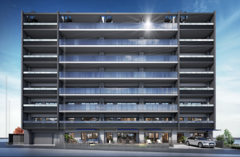 リスティア武蔵浦和ブリシアコート　外観完成予想図