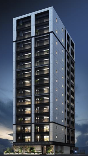 ファイル:DEUX・RESIA 博多 AVENUE（仮称） 外観完成予想図.png