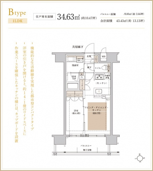 ファイル:ザ・テラス 京都グランターミナルbtype.jpg