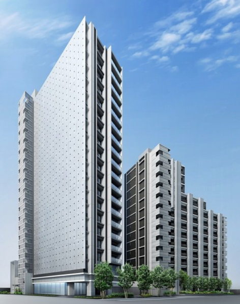 ファイル:シティタワー駒沢大学ステーションコート 外観完成予想CG.png