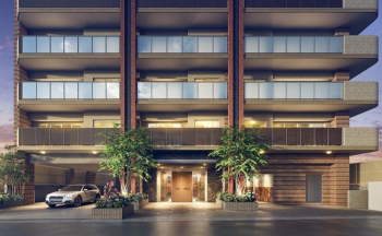 センチュリー浦安　エントランスアプローチ完成予想CG