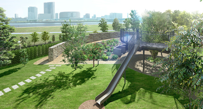 ファイル:パークタワー晴海 Friendship Zone（フレンドシップゾーン）完成予想CG②.png