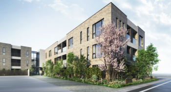 プラウド目黒洗足ガーデンコート　外観完成予想図