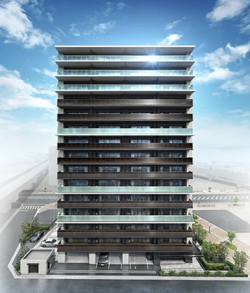 ファイル:ポレスター三山木駅前 外観完成予想図.png