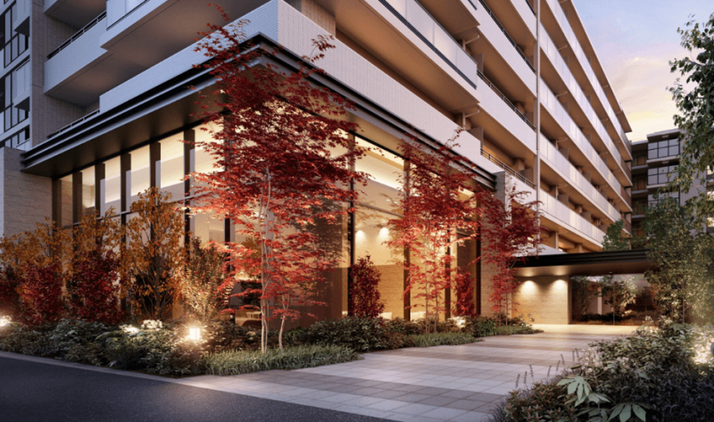 ファイル:リビオシティ船橋北習志野 エントエランスアプローチ完成予想図.png