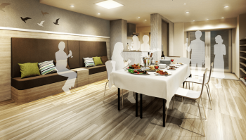 ローレルスクエア東花園　ファミリーラウンジ（パーティールーム）完成予想図