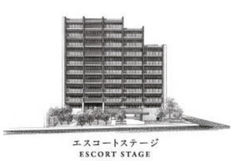 ワコーレシティ神戸元町　エスコートステージ外観イラスト