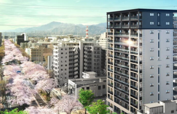 ヴェレーナシティ相模原　北東側外観完成予想CG