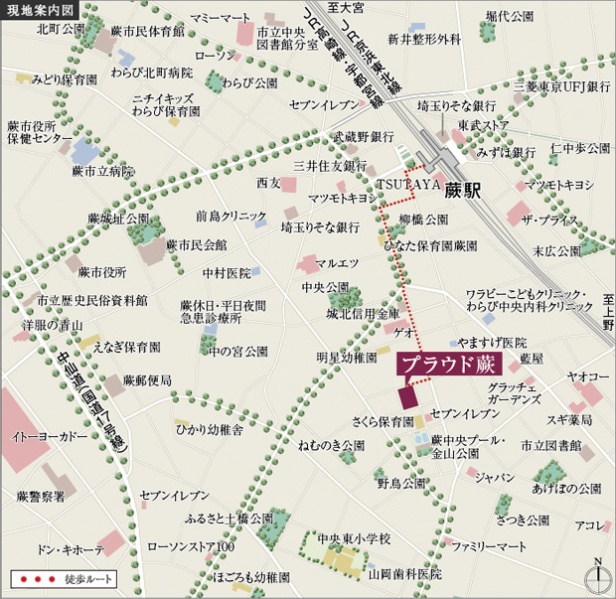 ファイル:現地案内図 蕨170203.jpg