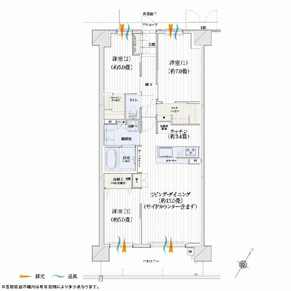 ファイル:C’ Select Plan 1タイプ 泉北161016.gif