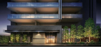 ウエリス姫路　エントエランスアプローチ完成予想図