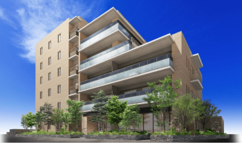 ウエリス豊津 外観完成予想図1