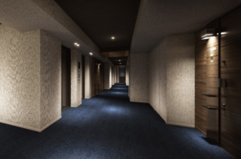 オープンレジデンシア名古屋駅 THE COURT　内廊下完成予想図