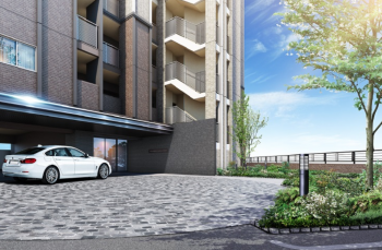 オーヴィジョン筑紫野 エントランスアプローチ