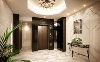 グローベル 横浜伊勢佐木町　エントランスホール完成予想図