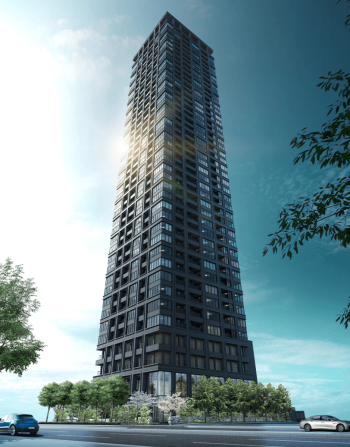 ザ・ファインタワー大手前　外観完成予想図