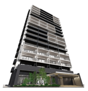 ダイアパレス笹口けやき通りNEXT　外観完成予想図