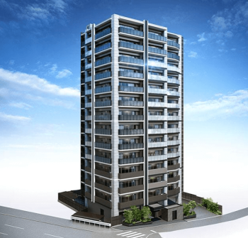 フローレンス庚午中ブライトライツ　外観完成予想図