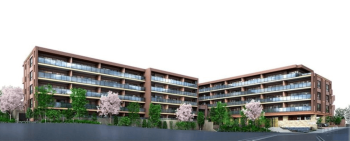 プレディア横濱山手パークヴィラ　外観完成予想図