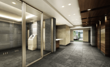 ロイヤルガーデン片原町駅南　エントエランスホール完成予想図