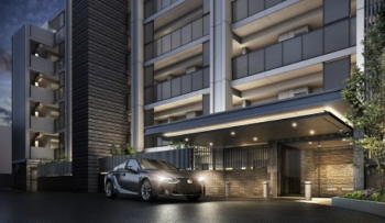 ローレルコート瑞穂汐路　サブエントランス完成予想図