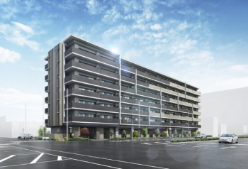 アルファスマート高松駅西II　外観完成予想図1