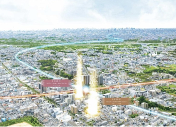 レーベン東川口 FULISTIA・レーベン東川口 BRITIA　周辺写真CG合成
