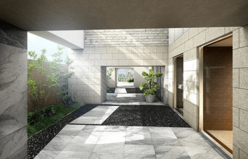 ファイル:ウィルローズ府中宮町 中庭完成予想図.png