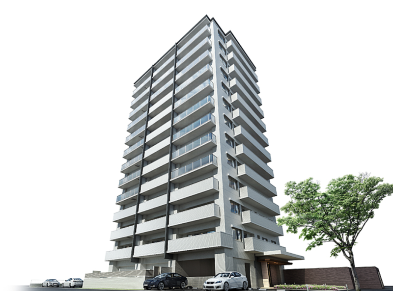 ファイル:ウイング三滝観音台 外観パース.png