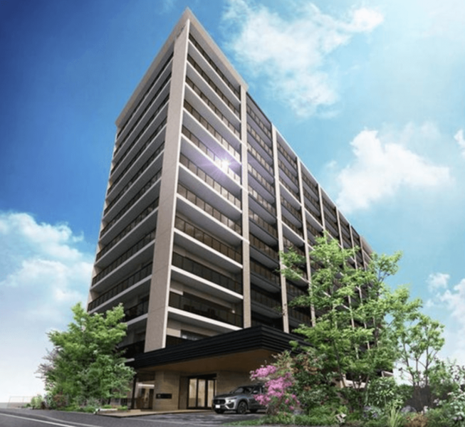 ファイル:サンパーク大野城グラッセ 外観完成予想図.png